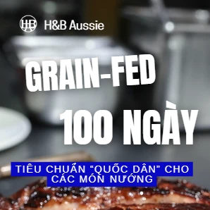 GRAIN-FED 100 NGÀY: TẠI SAO ĐÂY LÀ TIÊU CHUẨN PHỔ BIẾN CỦA CÁC MENU NƯỚNG?